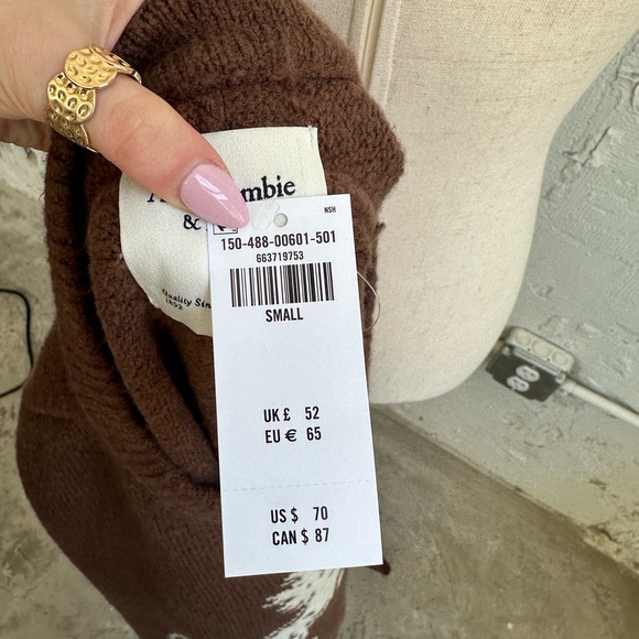 Abercrombie & fitch Madeline crew sweater size SMALL - Picture 7 of 8